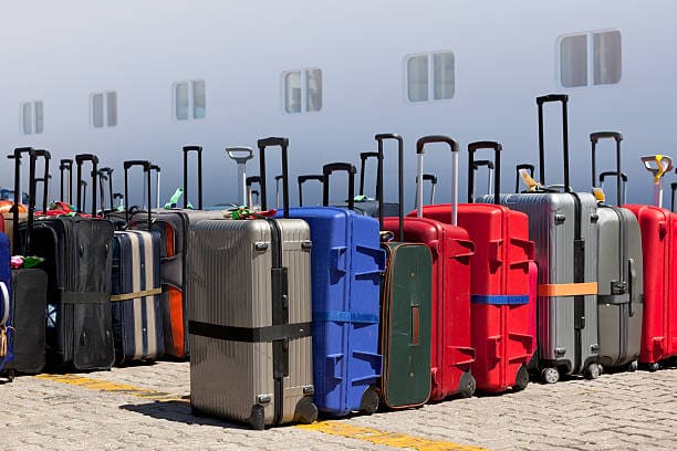 تصویر 1 از چمدان دانشجویی فریم دار ترولی با محفظه لپ تاپ